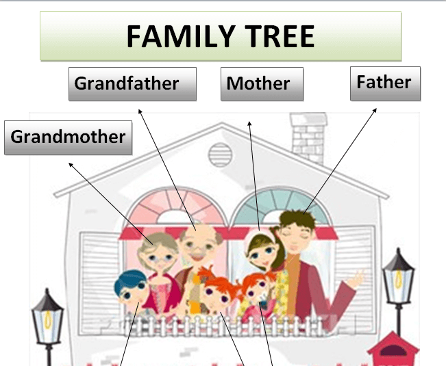 شجرة العائلة family tree